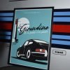 affiche déco Prints Porsche 912