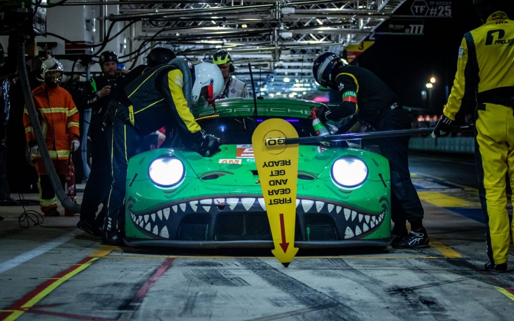 Porsche 911 RSR Green Photographie Porsche 911 RSR Green 24H du Mans 2023