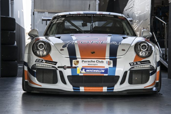 Porsche club Motorsport Bache déco Porsche Club Motorsport