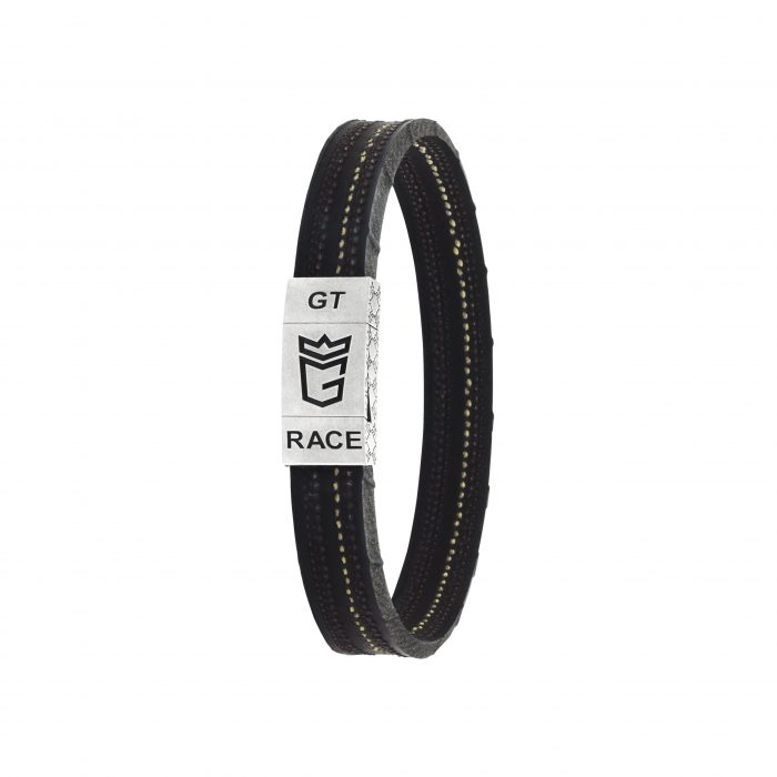 Bracelet Automobile Argent GT Race Rascasse Mongrip