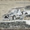 Plaque métal déco vintage Renault R5 Turbo 2