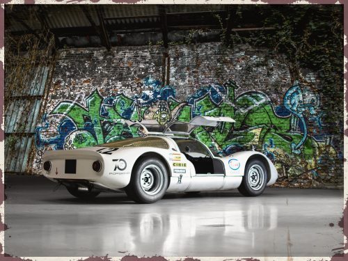 Plaque métal Vintage Porsche 906