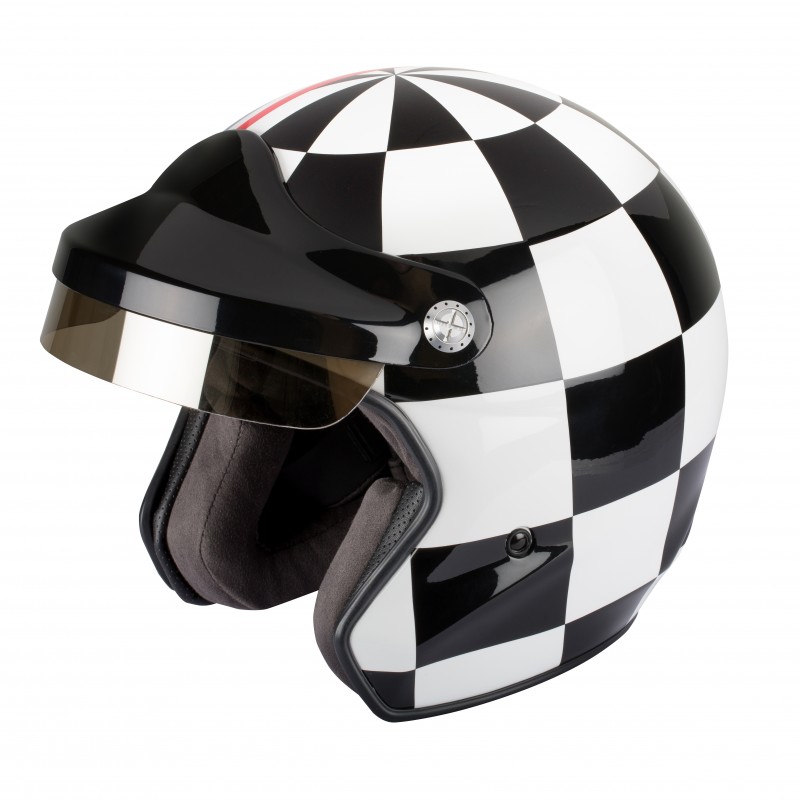casque-jet-felix-grand-prix Casque Jet Felix damier grand prix