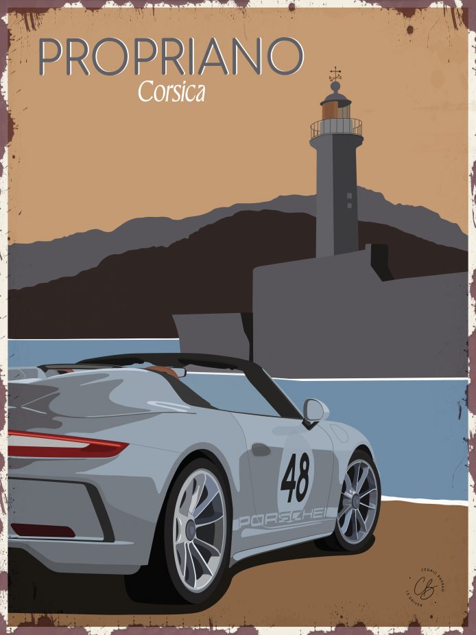 plaque métal vintage porsche speedster plaque métal vintage porsche speedster