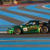 Porsche 911 GT3 n°51 de l'écurie MRS GT-Racing au Circuit Paul Ricard.