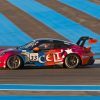 Bâche décorative automobile Porsche 911 GT3 Cup n°33 livery Celtic Circuit Paul Ricard.