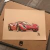Illustrations Ferrari P4 Grégory Ronot